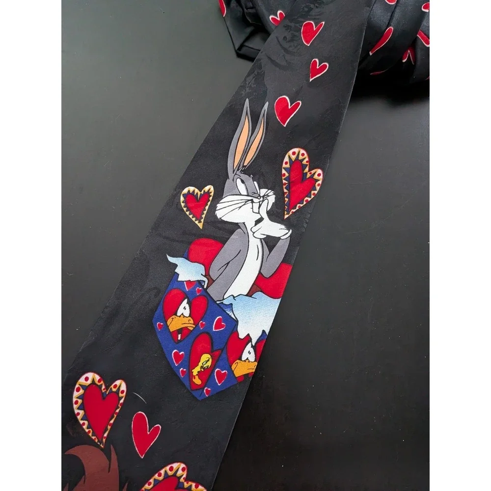 Looney Tunes Mania Tie Necktie‎ Taz Bugs Daffy Etc 56